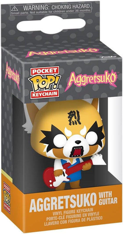 Sanrio: Funko Pop! Keychain - Aggretsuko With Guitar
