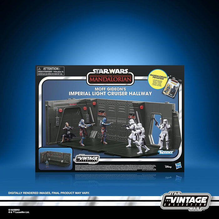 Star Wars The Vintage Collection Moff Gideon Imperial Light Cruiser Hallway, Star Wars: The Mandalorian Spielset (Skala 9,5 cm
