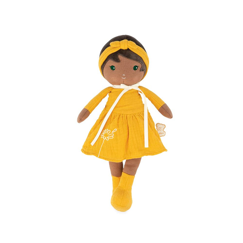 Kaloo - Tendresse - Naomie - My 1st Fabric Doll - 32 cm Fabric Doll - Yellow Dress - Pretty Gift Box and Customisable Ribbon - 0 Months +, K200009 32 cm / 12,5 inch