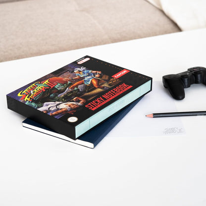 Grupo Erik Notebook A5 - Street Fighter | Sticky Notes & Stickers & Gift Box | Notebooks A5, Notepads A5, A5 Notepad, Sketchbook A5 | Gamer Gifts, Gaming Desk Accessories