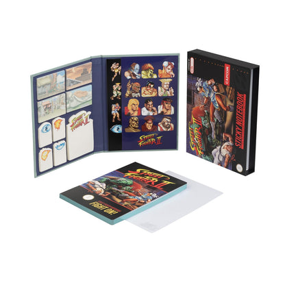 Grupo Erik Notebook A5 - Street Fighter | Sticky Notes & Stickers & Gift Box | Notebooks A5, Notepads A5, A5 Notepad, Sketchbook A5 | Gamer Gifts, Gaming Desk Accessories