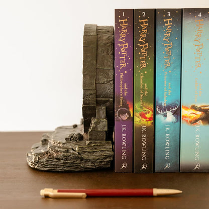 Grupo Erik Bookends - Harry Potter Gifts | The Chamber Of Secrets Book End, Harry Potter Merchandise, Book Ends For Shelves, Room Decor, Home Decor, New Home Gifts For Friends
