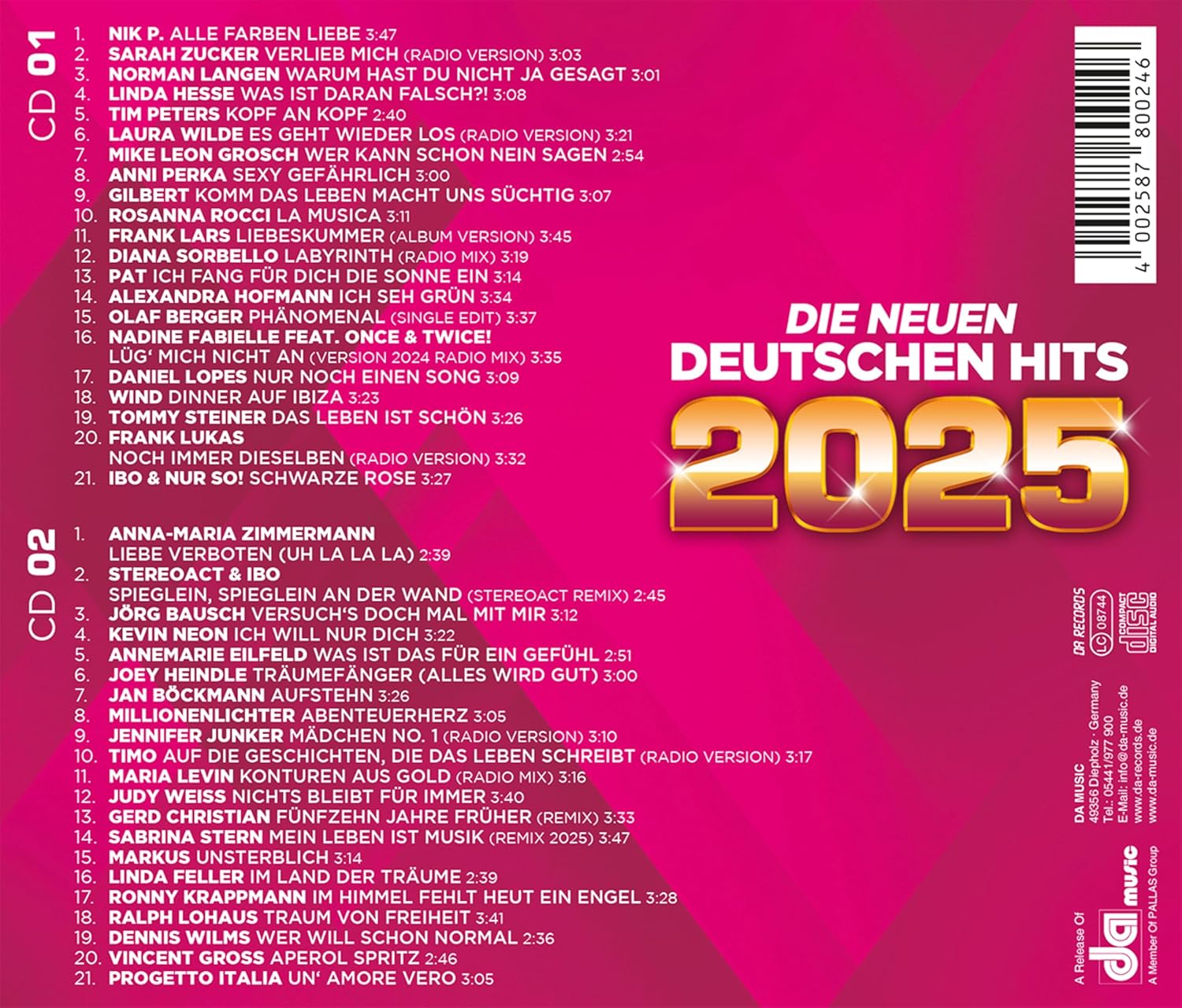 DIE NEUEN DEUTSCHEN HITS 2025