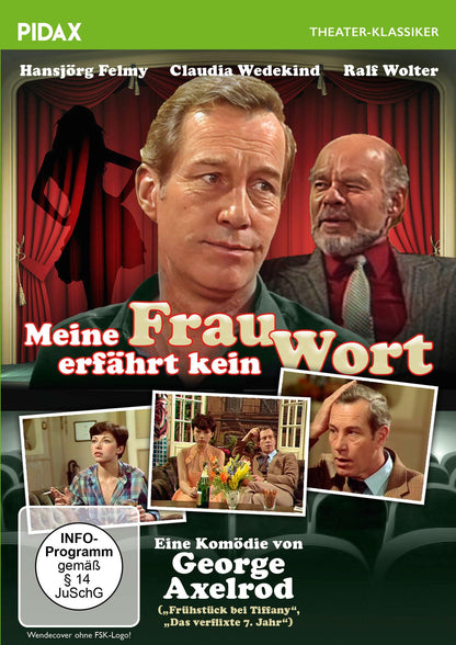 Meine Frau erfährt kein Wort / Turbulente Komödie mit Hansjörg Felmy, Claudia Wedekind und Ralf Wolter (Pidax Theater-Klassiker
