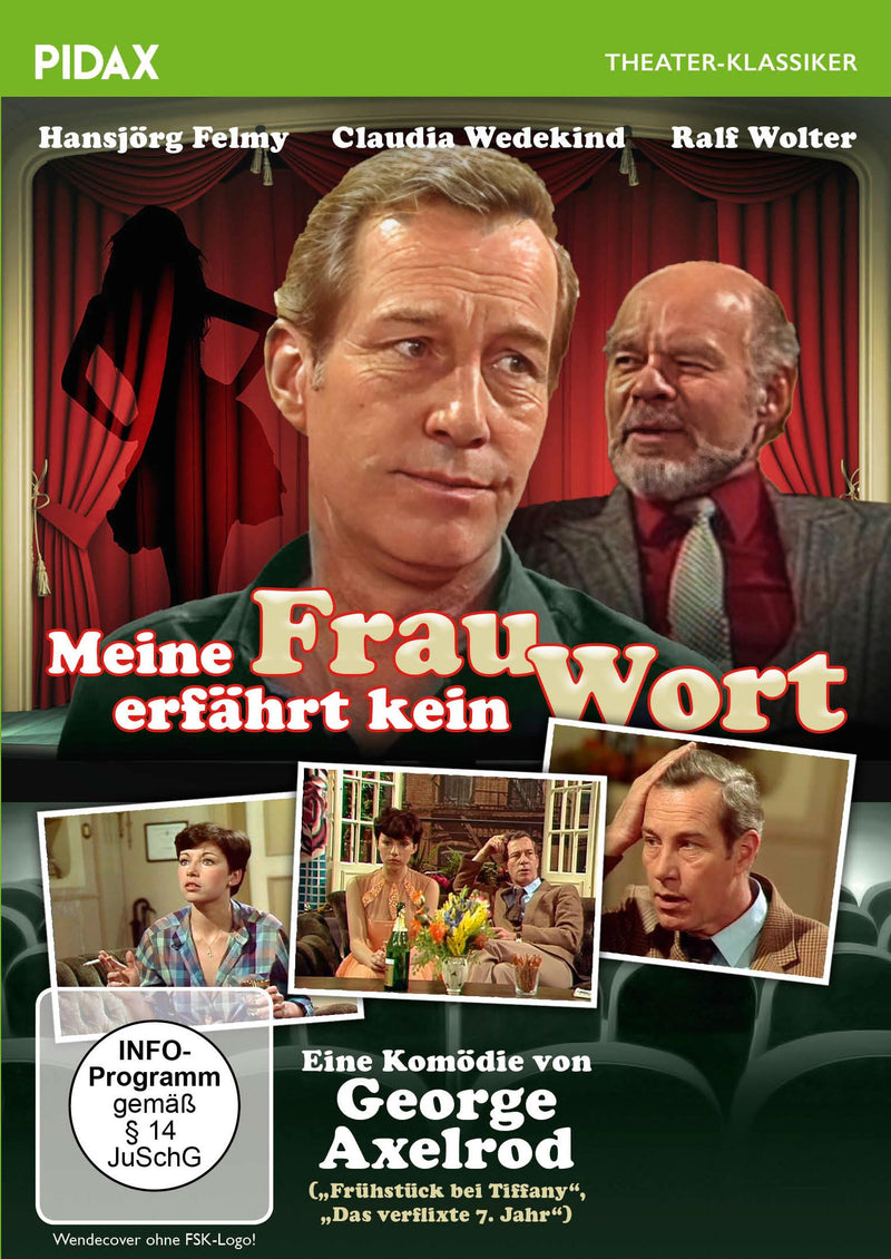 Meine Frau erfährt kein Wort / Turbulente Komödie mit Hansjörg Felmy, Claudia Wedekind und Ralf Wolter (Pidax Theater-Klassiker