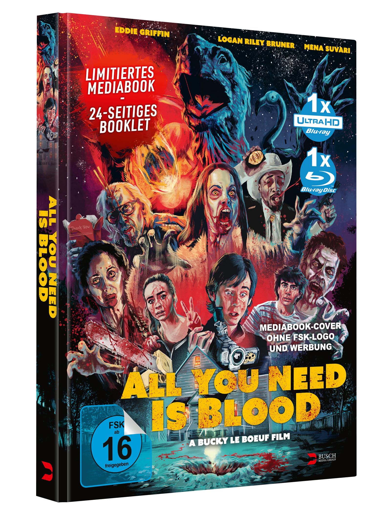 All You Need Is Blood - UHD 2-Disc Limited Edition Mediabook (4K Ultra HD + Blu-ray
