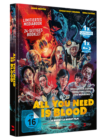 All You Need Is Blood - UHD 2-Disc Limited Edition Mediabook (4K Ultra HD + Blu-ray