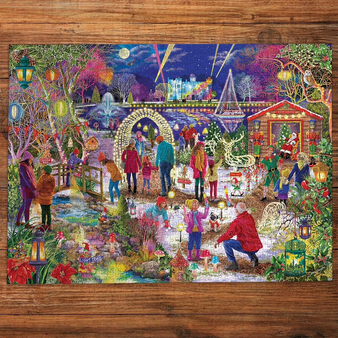 Gibsons Enchanted Christmas Limited Edition 2024 | 1000 Piece Jigsaw Puzzle | Great Fun Festive Gift | Sustainable Jigsaw Puzzle for Adults | Gibsons Games