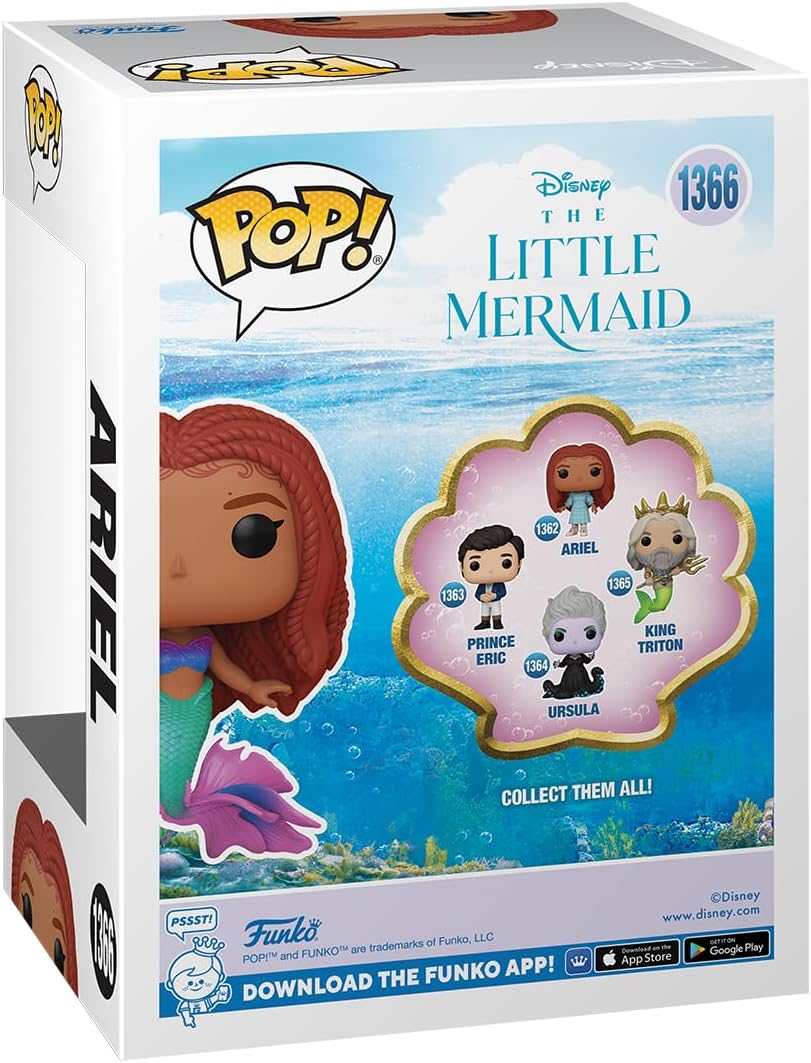 Funko Pop! Disney:The Little Mermaid - Ariel as Mermaid Ariel (SDCC'23), Collectable Vinyl Figure - 71756