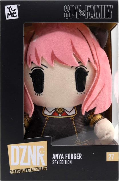 YuMe DNR Spy x Family Plush Toy - Anya Forger 7" Hero Box Collectable | Officially Licensed Manga Merchandise | Soft Toys Gift for Kids, Adults & Fans | Get all 3 Operation Strix Edition Plushies