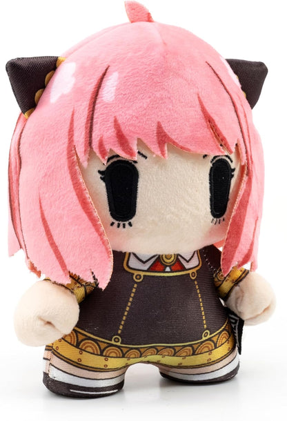 YuMe DNR Spy x Family Plush Toy - Anya Forger 7" Hero Box Collectable | Officially Licensed Manga Merchandise | Soft Toys Gift for Kids, Adults & Fans | Get all 3 Operation Strix Edition Plushies