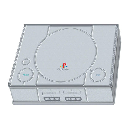 Pyramid International PlayStation Classic Premium Geschenkset - Retro Gaming Geschenk mit Schlüsselanhänger, Stift, Isolierflasche, A5 Notizbuch & Postkarten-Set für PlayStation Fans