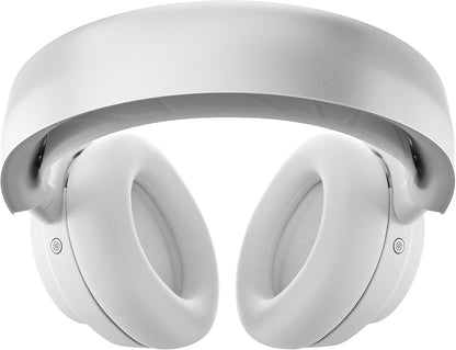 SteelSeries Arctis Nova Pro Wireless Multi-System Gaming Headset - Neodymium Magnetic Drivers - Active Noise Cancellation - Infinity Power System - ClearCast Gen 2Mic - PC, PS5, Switch, Mobile - White