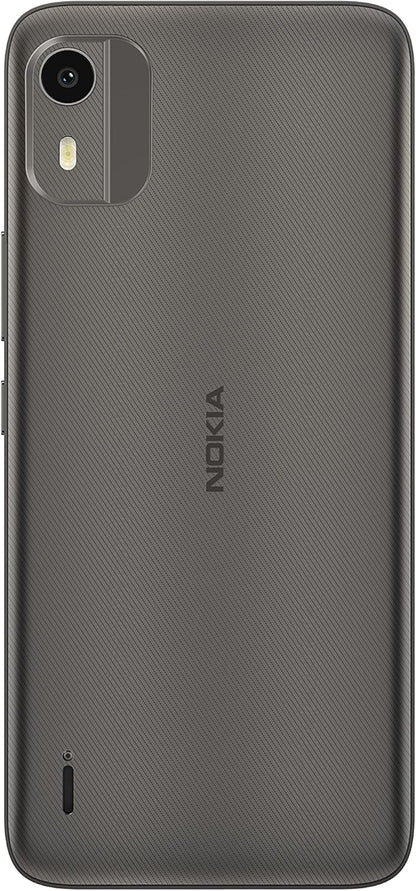 Nokia C12 6.3” HD+ Dual SIM Smartphone, Android 12 (Go edition), Octa-core 2GB RAM/64GB ROM, 8MP Rear /5MP Front Cameras, Night & Portrait modes, IP52 Rating, 3000mAh Battery - Charcoal