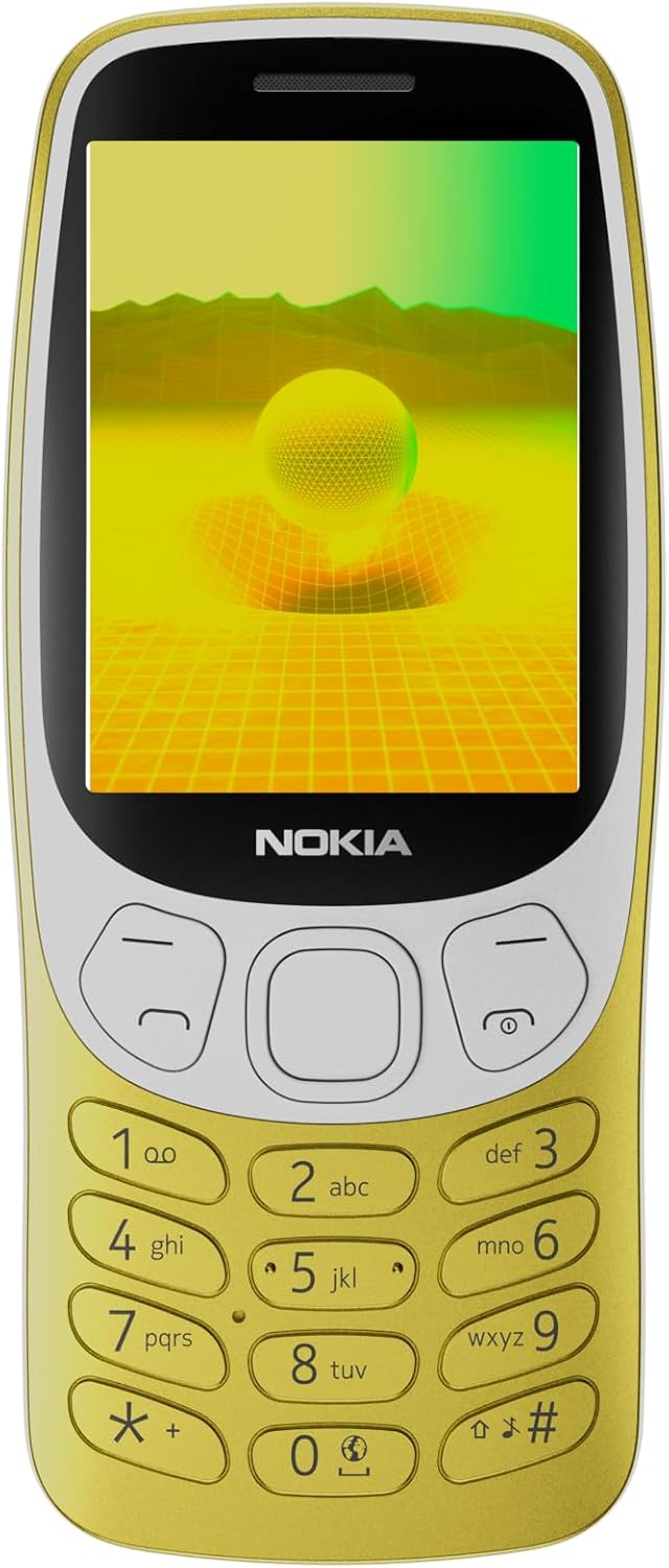 Nokia 3210  6,1 cm  89 g Oro Teléfono móvil básico (NOKIA 3210 4G TA-1618 DS GBIE Y2K GOLD