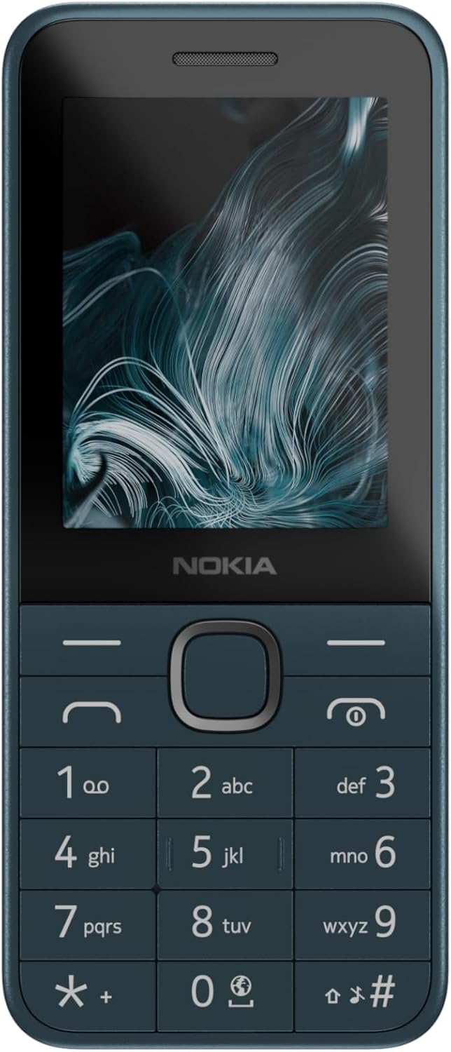 Nokia 225 4G 2.4" Feature Phone, Dual SIM –