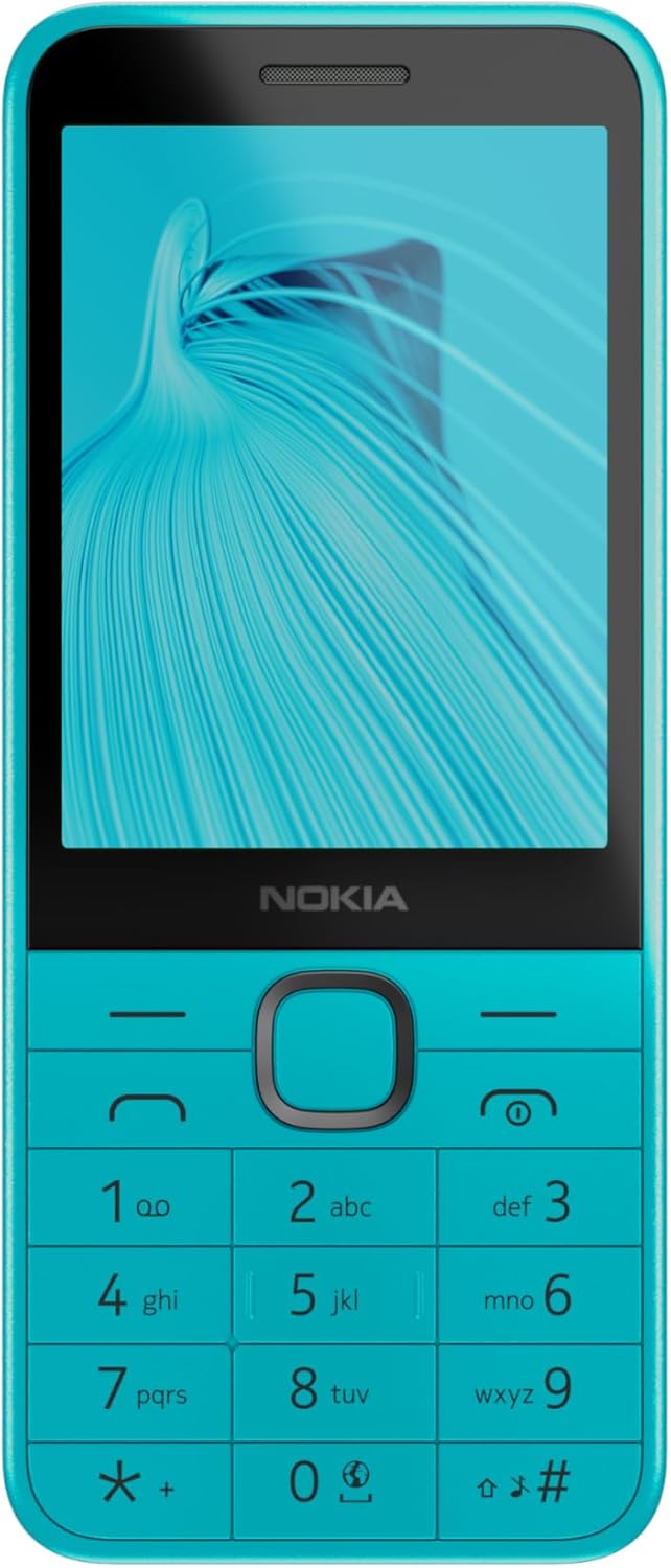 Nokia 235 4G Feature Phone with Bluetooth, MP3 Player, 2MP Camera, Snake and Long Battery Life