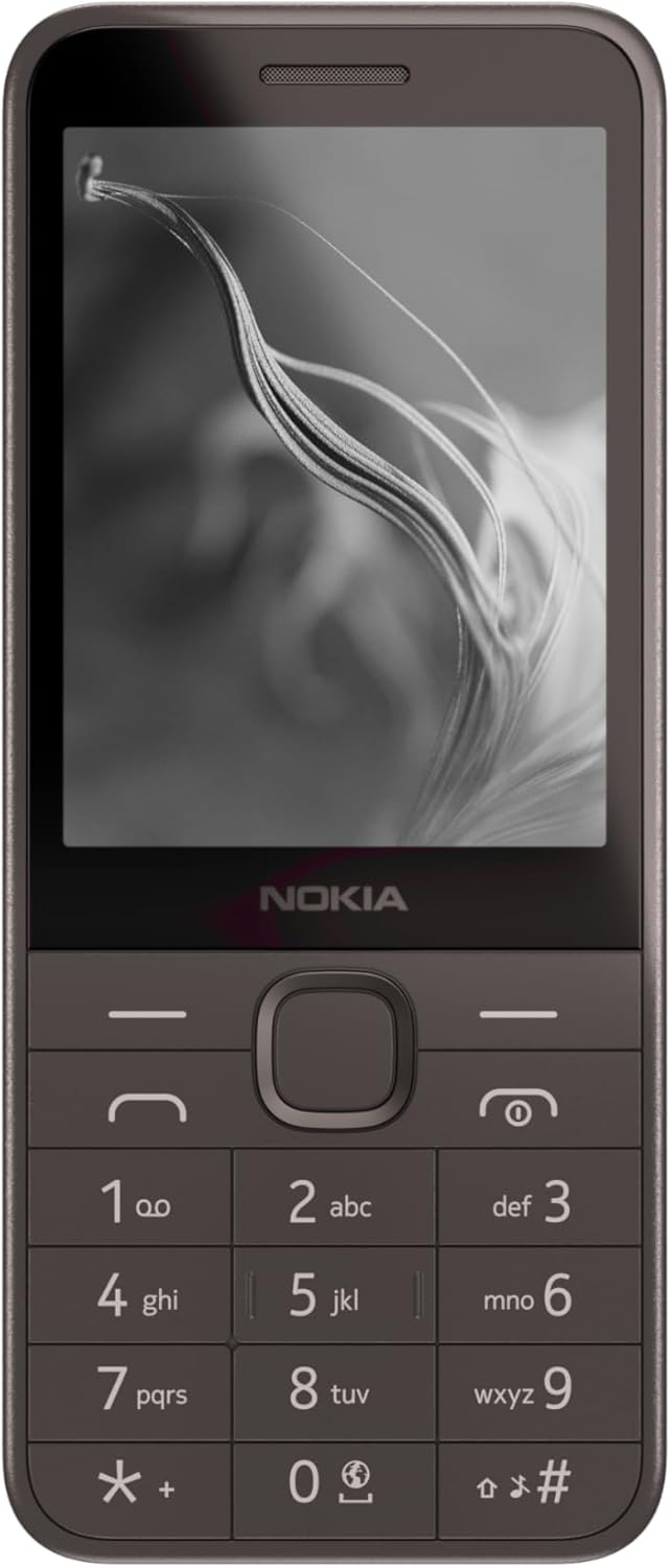 Nokia 235 4G Feature Phone with Bluetooth, MP3 Player, 2MP Camera, Snake and Long Battery Life