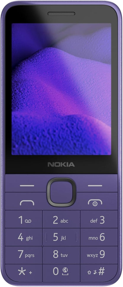 Nokia 235 4G Feature Phone with Bluetooth, MP3 Player, 2MP Camera, Snake and Long Battery Life