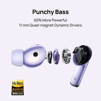 HUAWEI FreeBuds 6i Wireless Earbuds, Bluetooth 5.3, Active Noise Cancellation 3.0,Punchy Bass,35 hours battery life,IP54 Water-resistance, Dual-Device Connection,Compatible with Android an iOS, Black