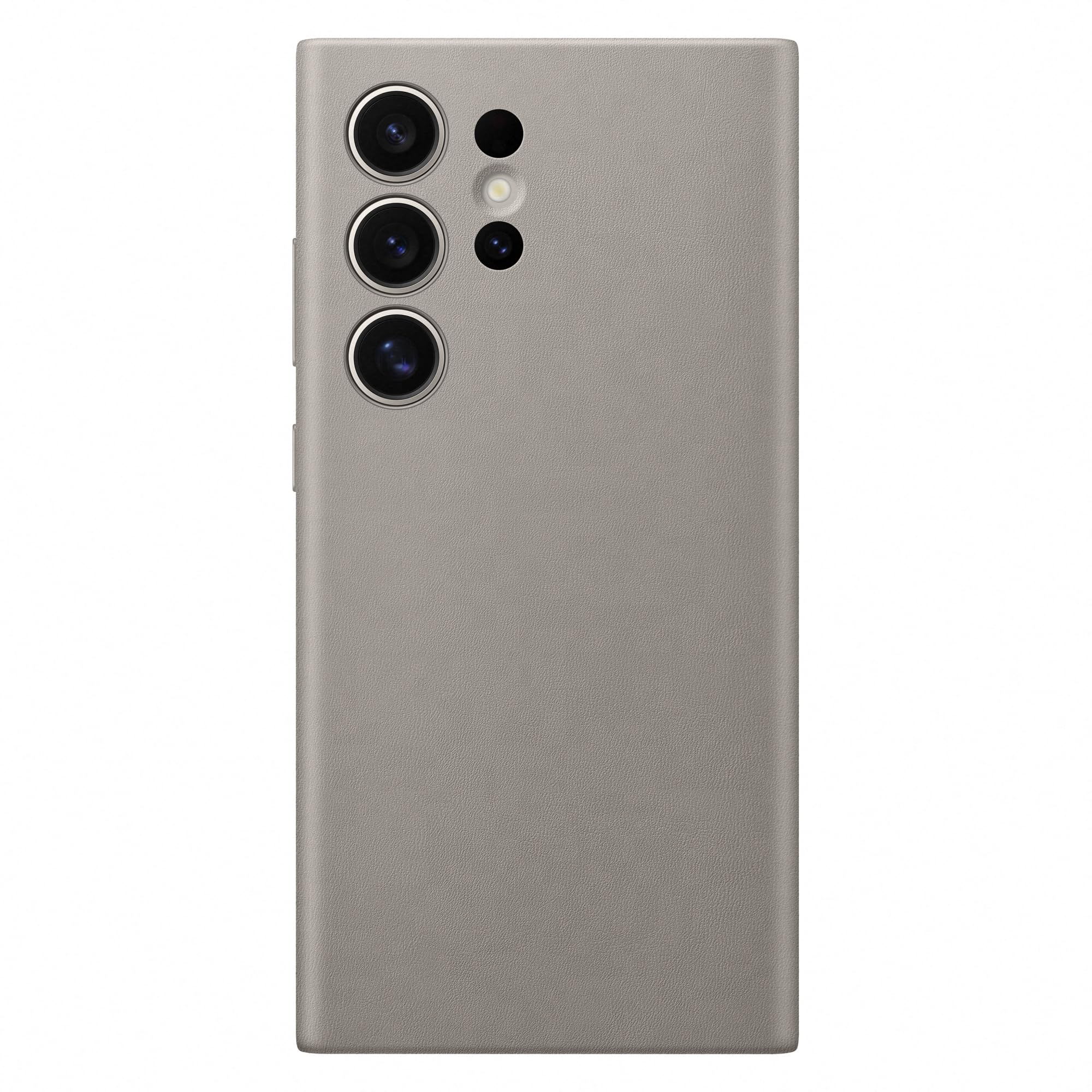 Samsung Galaxy Official S24 Ultra Vegan Leather Case, Taupe Taupe S24 Ultra Vegan Leather Case