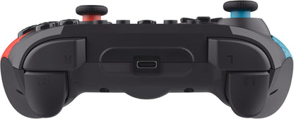 Trust Gaming GXT 1246B Muta Wireless Nintendo Switch Controller Bluetooth, 15h Playtime Rechargeable Battery, Play&Charge Cable, Dual Shock Vibration, Motion Controls, Switch Lite/OLED, Blue Red