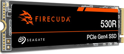 Seagate FireCuda 530R NVMe SSD 2TB, for PS5/PC, M.2 PCIe Gen4 ×4 NVMe 1.4, 7.300 MB/s, 3D-TLC-NAND, 640 TBW, Refresh, 3 Years Rescue Service, ZP2000GM3A063