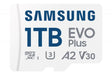Samsung EVO Plus 1TB MicroSDXC Card UHS-I U3 with SD Adapter