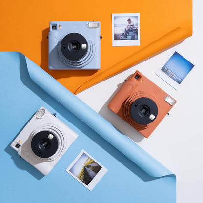 Instax SQUARE SQ1 Instant Camera, Chalk White