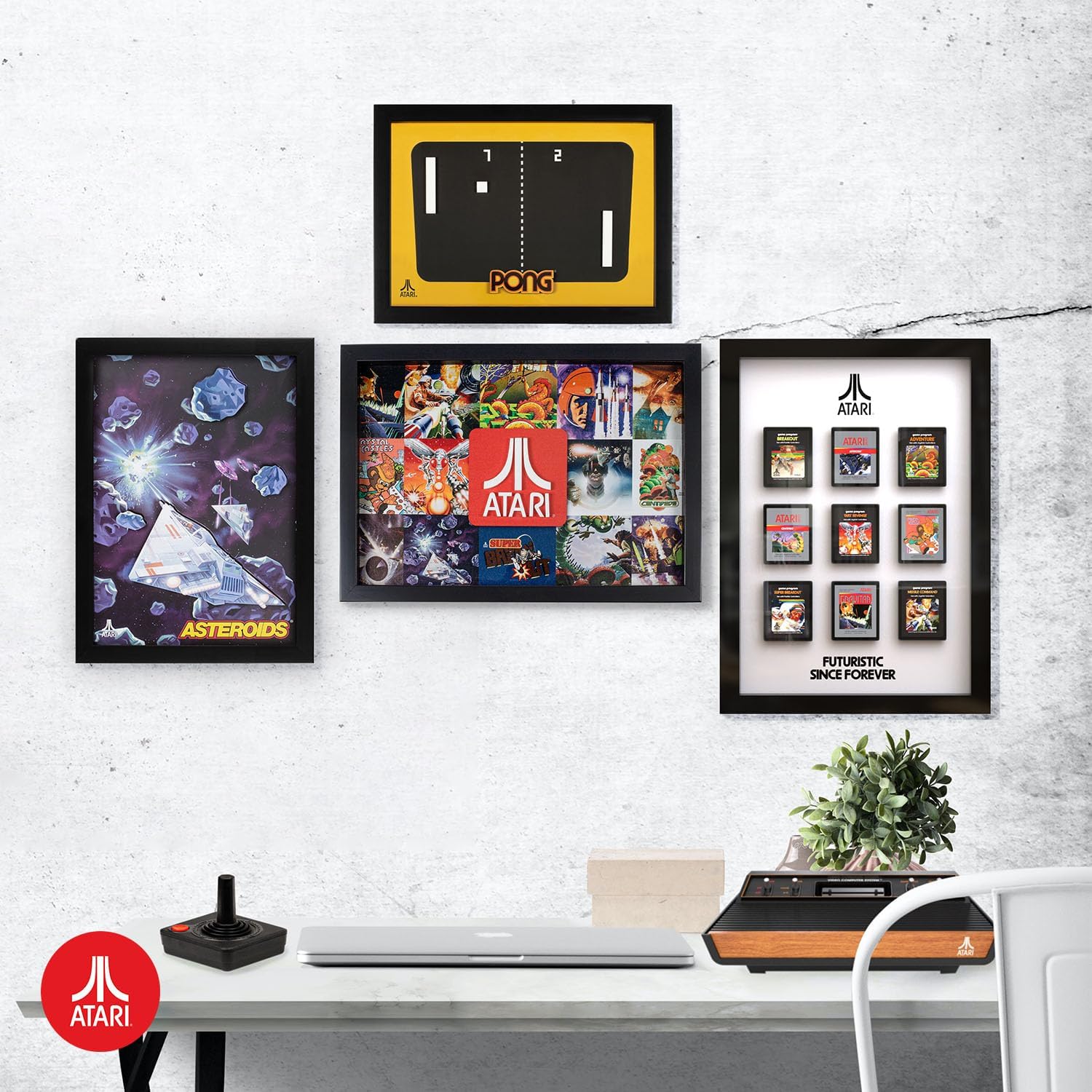 Official Atari 3D Wall Art - Asteroids Collection
