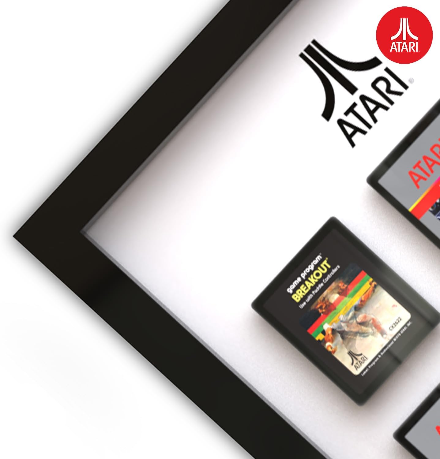 Official Atari 3D Wall Art - Cartridge Collection