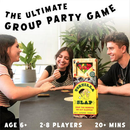 Lucky Egg Aufregendes Tortilla-Slap-Familienspiel – lustige Familienspiele für 6+ Jährige, 2–8 Spieler – Partyspiele für Erwachsene & Kinder – perfekt für Indoor- & Outdoor-Spielabende, Spiele Kinder,