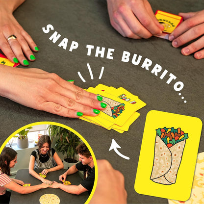 Lucky Egg Aufregendes Tortilla-Slap-Familienspiel – lustige Familienspiele für 6+ Jährige, 2–8 Spieler – Partyspiele für Erwachsene & Kinder – perfekt für Indoor- & Outdoor-Spielabende, Spiele Kinder,