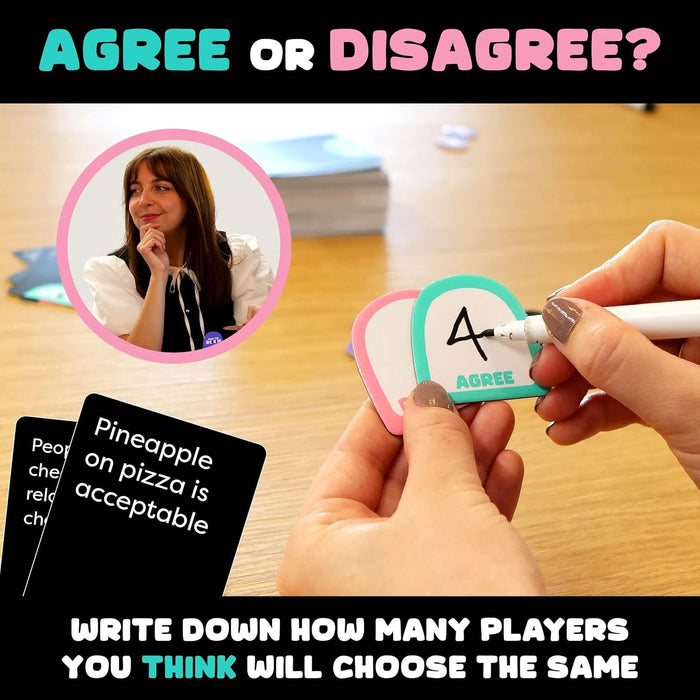 Read The Room, Games for Friends, Fun Party Card Game, Hilarious & Engaging Cards for Game Nights, Couples, Friends, Includes 150 Cards, 300 Scenarios, 16 Tokens, 8 Pens, Ideal Fun Gift for Friends