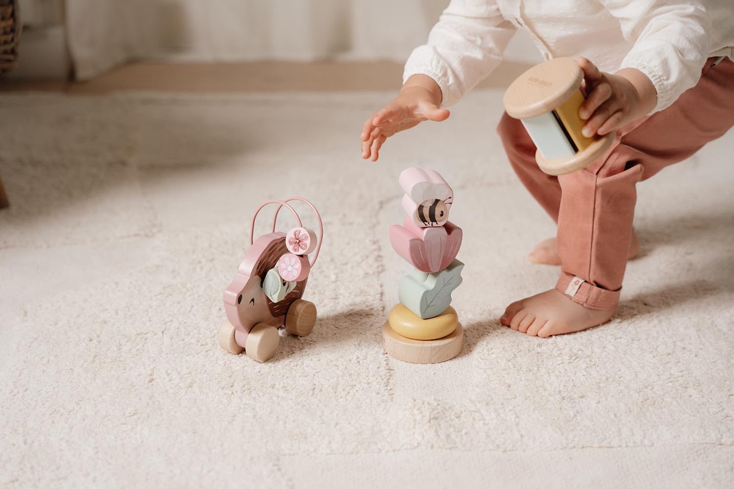 Little Dutch 7356 FSC houten speelgoed cadeauset - Fairy Garden roze