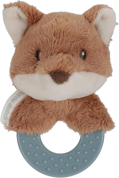 Little Dutch 8915 Geschenkset 3-teilig (Schmusetuch, Greifling, Stofftier) - Forest Friends