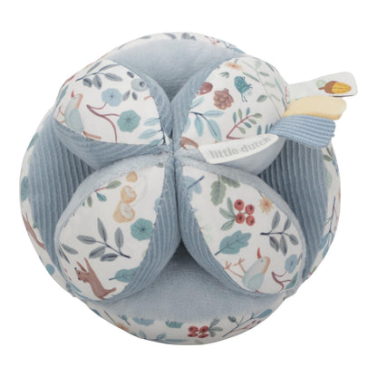 Little Dutch 8925 Activity Play Ball/Grasping Ball Forest Friends Blue