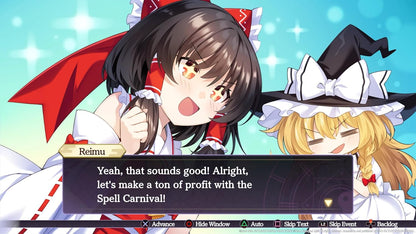 Touhou Spell Carnival – Day One Edition (PS4
