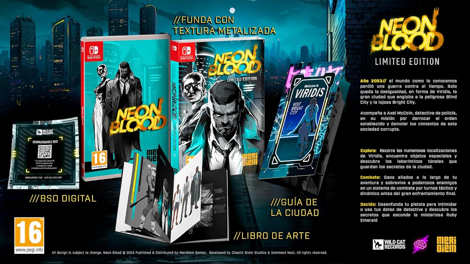 Neon Blood - Limited Edition (Nintendo Switch) Game