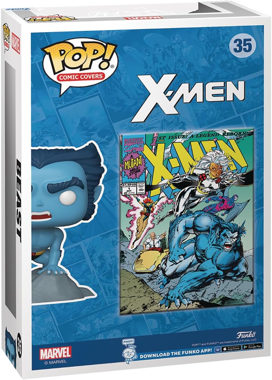POP COMIC COVER MARVEL X-MEN BEAST PX VIN FIG