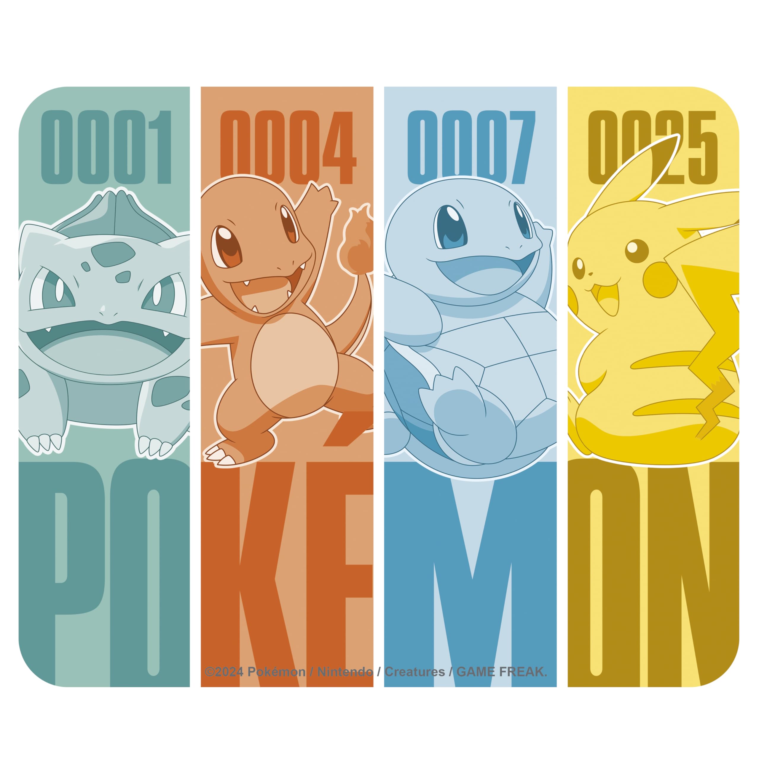 Pokemon - Flexible Mousepad - Kanto Starters