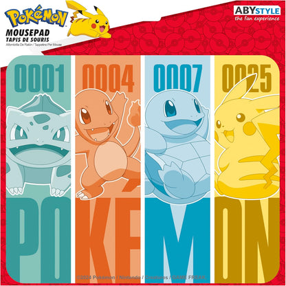 Pokemon - Flexible Mousepad - Kanto Starters