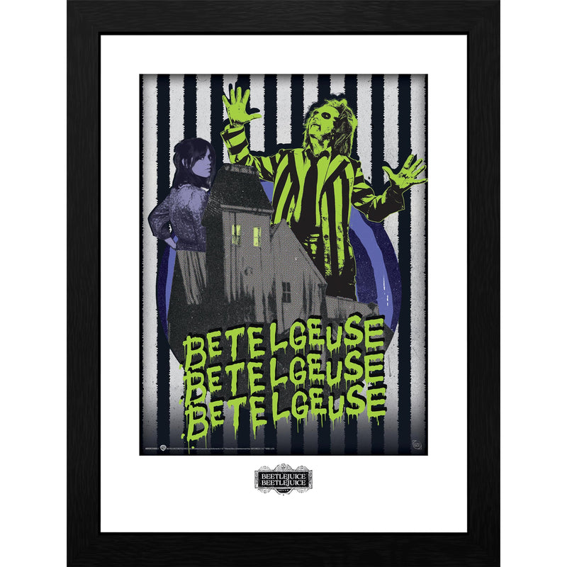 Beetlejuice - Framed Print Beetlejuice Beetlejuice (30X40) X2