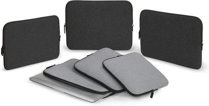 Dicota Skin Case 12 Inch URBAN MacBook Ultrabook Computer Tablet Sleeve, Stretch Neoprene Sleeve MacBook Case, Anthracite