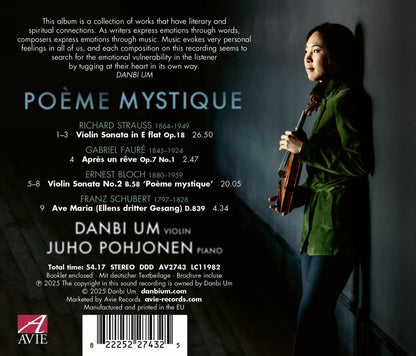 Strauss/Bloch/Schubert/Fauré: Poème Mystique