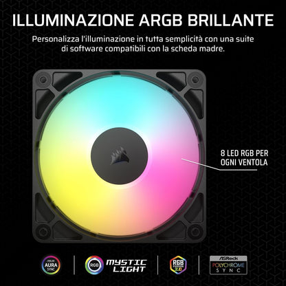Rs120 Argb 120Mm Fan Single Pack