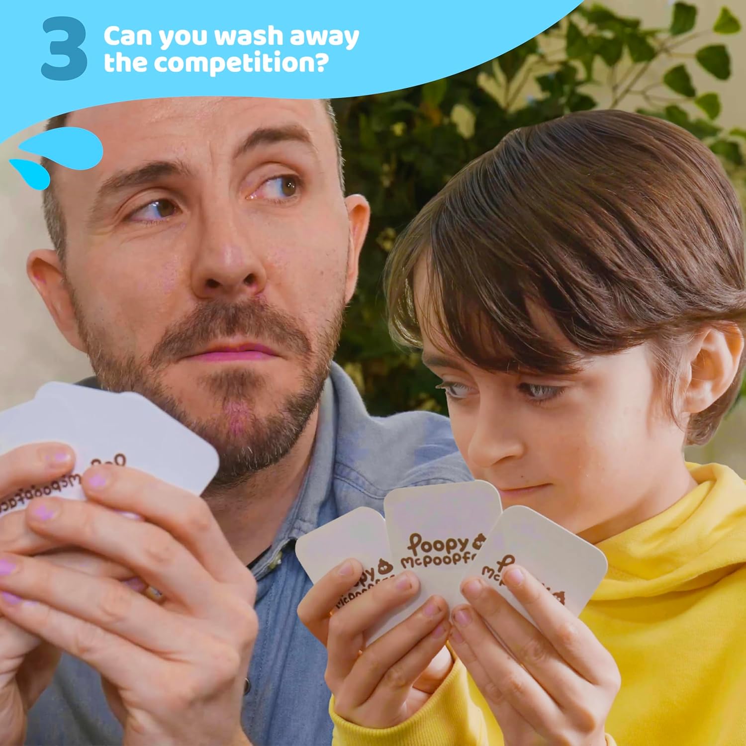 Bubblegum Stuff Poopy McPoopface - Flush Your Poop Before The Rest Of The Group - A Hilarious Game For Kids Who Love Toilet Humor - Family-Friendly Card Game - x48 Cards