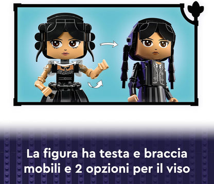 Legor Wednesday: Wednesday Addams Figure Toy Gift (76780)
