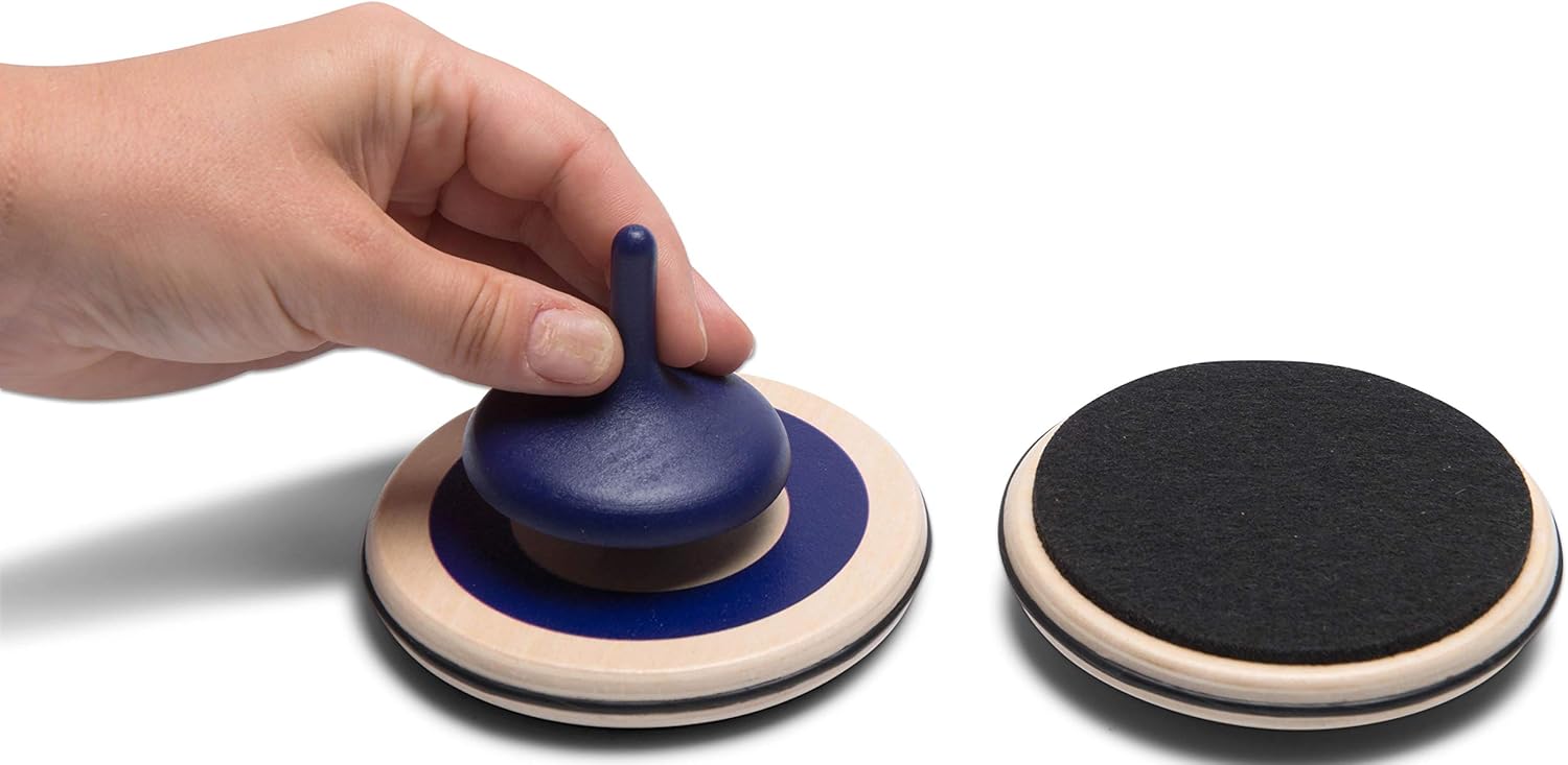 BS Toys - BS Toys Houten Indoor Curling Spel 13dlg.