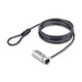 StarTech.com Slim Lock Noble Wedge Slot Compatible, 6.6ft (2m) Locking Cable, Desk Anti-Theft Security For Laptop/Notebook